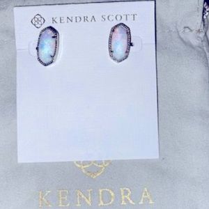 Opal & Sterling Silver Stud Earrings by Kendra Scott